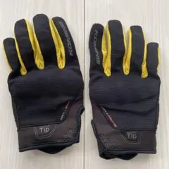 KOMINE バイクグローブ 黒/黄　サイズXLのサムネイル