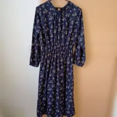 花柄ワンピース