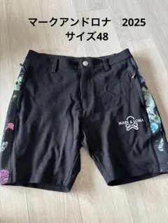 新品未使用 MARK&LONA スライドカモフラ ショートパンツ 48 グリーン