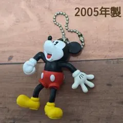 激レア　当時物　ディズニー ミッキーマウス キーホルダー　平成レトロ ビンテージ