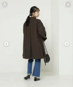 freek's store ウーリーケープスリーブショートコート