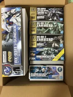 未組立　ガンプラ HG・RG 6点まとめ売りセット