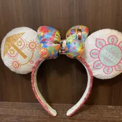 ディズニー　ミニー　カチューシャ　スパンコール　イッツァスモールワールド