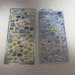 ボンボンドロップシール ジュエルプチドロップ ふわふわとりのなかまたち