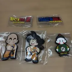 一番くじ ドラゴンボール　アクリルスタンド　ロゴ ２種 ラバー ３種 セット