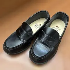 HARUTA KIDS ローファー19cm EEE黒