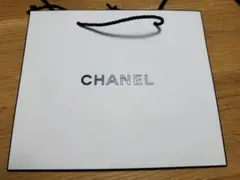 CHANEL ショップ袋 大きめ ホワイト