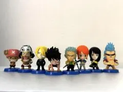 アニメキャラヒーローズ　ワンピース 麦わらの一味8体セット　ウォーターセブン