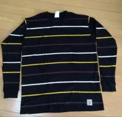 Carhartt ストライプ 長袖カットソー XL