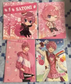 すとぷり さとみ クリアファイル セット