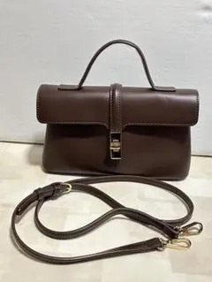 VIS ひねり金具ワンハンドルミニショルダーバッグ/2WAY