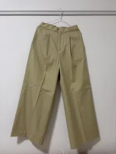 maison margiela マルジェラ ワイドタックパンツ - メルカリ
