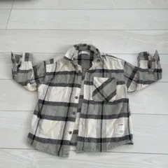 ZARA チェック柄 長袖シャツ 6サイズ