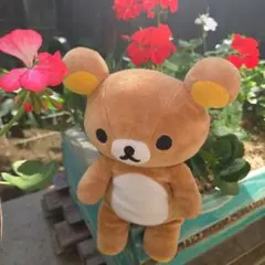 リラックマ ぬいぐるみ ファスナー付き
