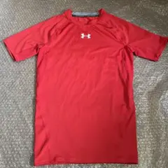 ヒートギアアーマーコンプレッションSS MCM3749 660 MD レッド/赤