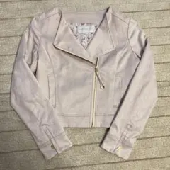 PROPORTION ピンク ライダースジャケット サイズ2