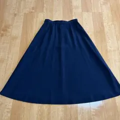 Leilian ネイビー フレアスカート サイズ11