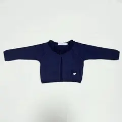 タルティーヌ エ ショコラ ネイビー 女の子 カーディガン