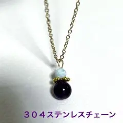 天然石 アメジスト ラリマー ライン ネックレス - メルカリ