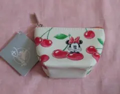 ディズニーストア ミニポーチ ミニーマウス タグ付き
