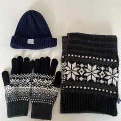 B:MING by BEAMS帽子、ギャップキッズマフラー、手袋