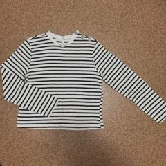 H&M ボーダー　トップス　長袖　レディースM