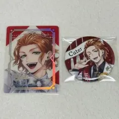 ツイステ プラチナジャケット クリアカード おめかしバースデー 缶バッジ ケイト