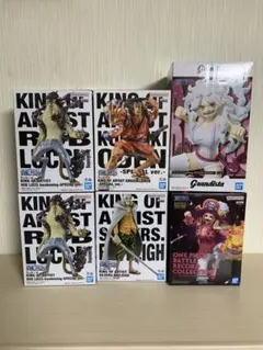 ワンピース ワンパンマン フィギュア 6点セット - メルカリ