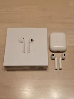 【美品】Apple AirPods 　本体 充電ケース付き