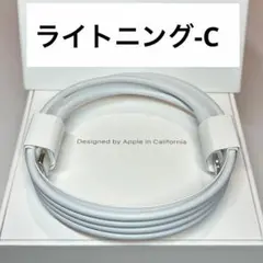 【Apple純正】ライトニングケーブル USB-C
