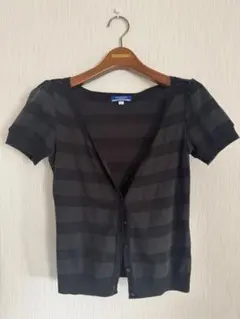 超美品！BURBERRY BLUE LABEL カーディガン 半袖 38