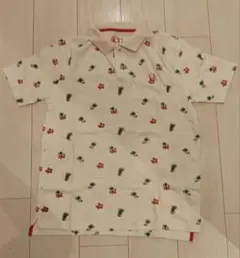 Ocean Pacific ポロシャツ パイナップル柄 ホワイト Mのサムネイル