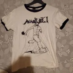 ANORAK! バンド グラフィック リンガーTシャツ
