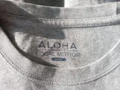 ビンテージティシャツアロハ美品ALOHAシャツ 美品グレーSサイズのサムネイル