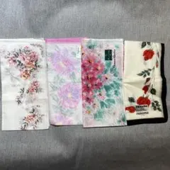 未使用ハンカチ　renoma他　4枚セット