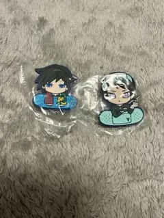 鬼滅の刃 キャラばんちょうこう　ヘアクリップ　冨岡義勇　愈史郎