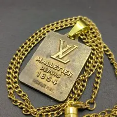 LOUIS VUITTON ヴィンテージ スクエア ネックレス ルイヴィトン72