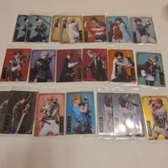 刀ミュ　 十周年記念ツインウエハース　メタリックプラカード　20枚