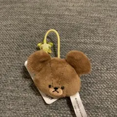 ジャッキー グリーン マスコット付きヘアアクセサリー くまのがっこう