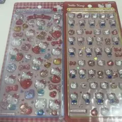 【正規品】ボンボンドロップシール　ハローキティ　第２弾、miniの2種セット