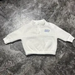 ハーフジップニットセーター