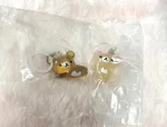 リラックマ クリアマスコットチャーム 2点セット