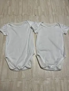 ユニクロ　半袖メッシュボディスーツ　90cm 2枚セット