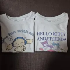 ユニクロ UT サンリオ Tシャツ 2枚セット 120