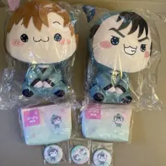フリューくじ 忍たま乱太郎 善法寺伊作 食満留三郎 ぬいぐるみ 他セット