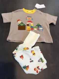 新品　リトシー　ディズニー　プーさん　半袖パジャマ　90のサムネイル