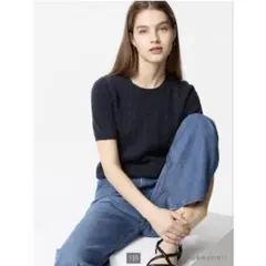 UNIQLO ケーブルクルーネックセーター