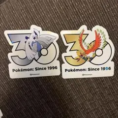 ポケモン韓国限定30周年記念ステッカー ルギア ホウオウセット - メルカリ