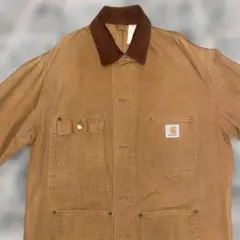 Carhartt カバーオール 希少 ブランケット無 ダック　USA製 44
