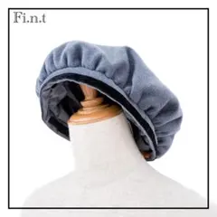 【Fi.n.t】グレー ベレー帽 リボン付き 帽子 クラシカル フィント 可愛いのサムネイル